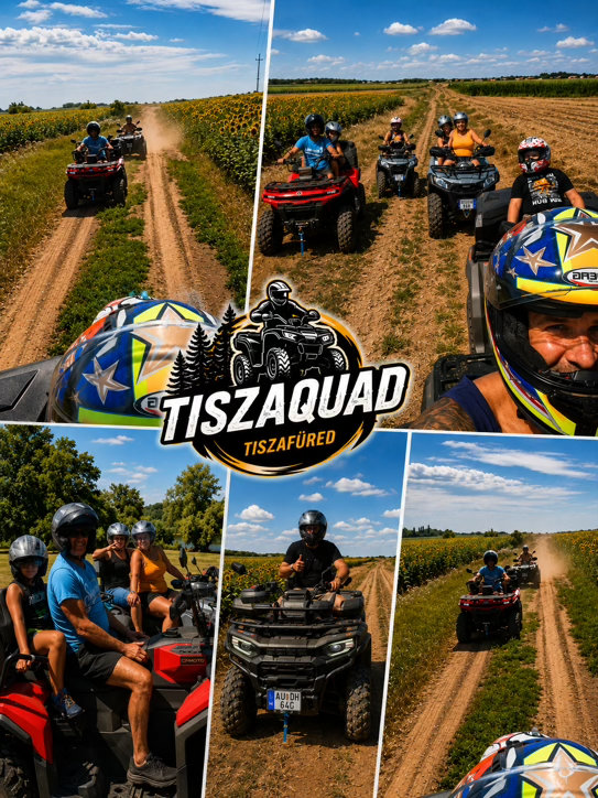 TiszaQuad quadtúra Tiszafüred – túrafotó